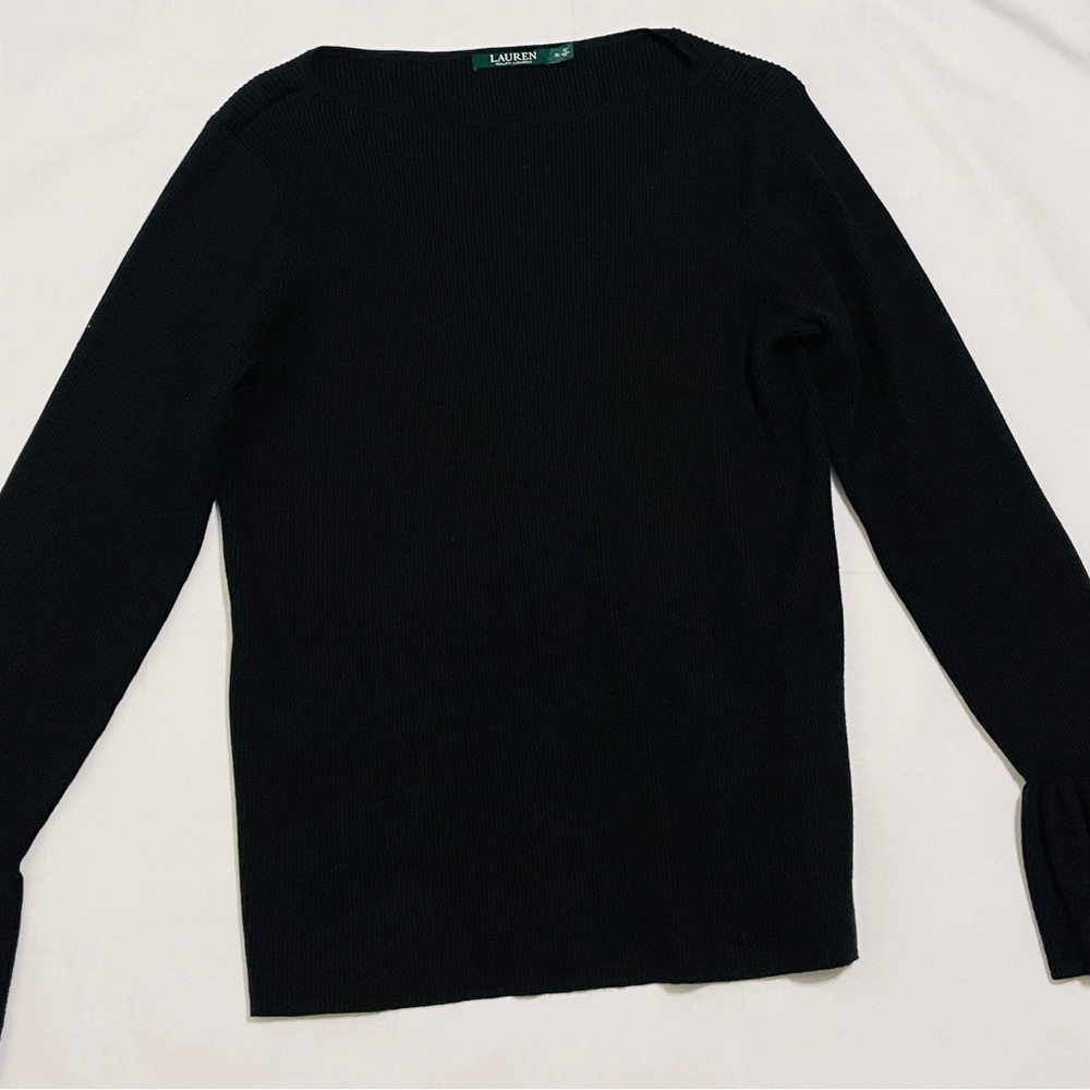 Ralph Lauren Women's Elegant Black Sweater